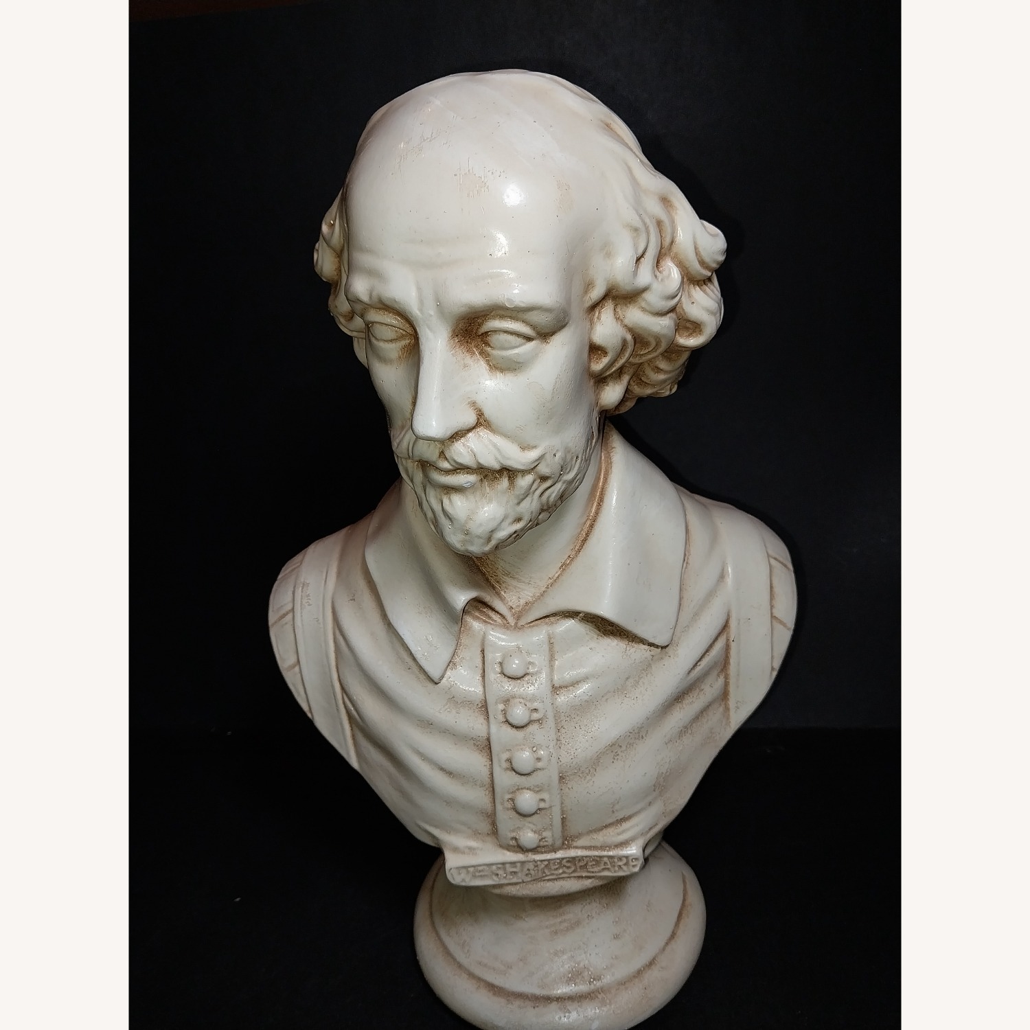 William Shakespeare Ceramic Bust - image-1