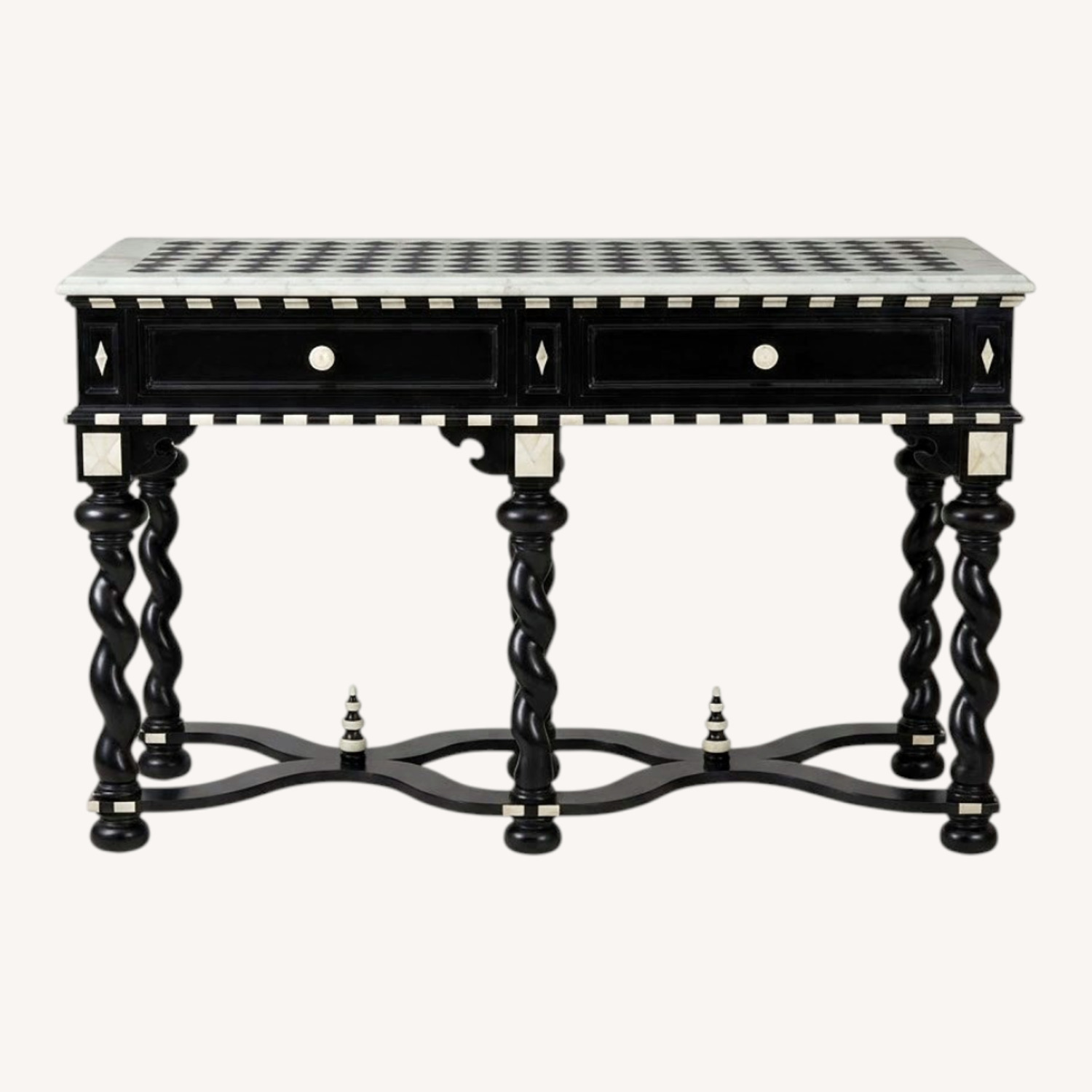 Transparent Glass Dining Table - image-0