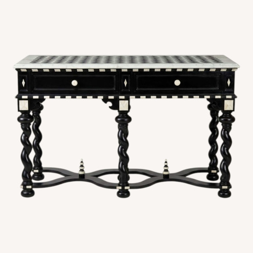 Used Transparent Glass Dining Table for sale on AptDeco
