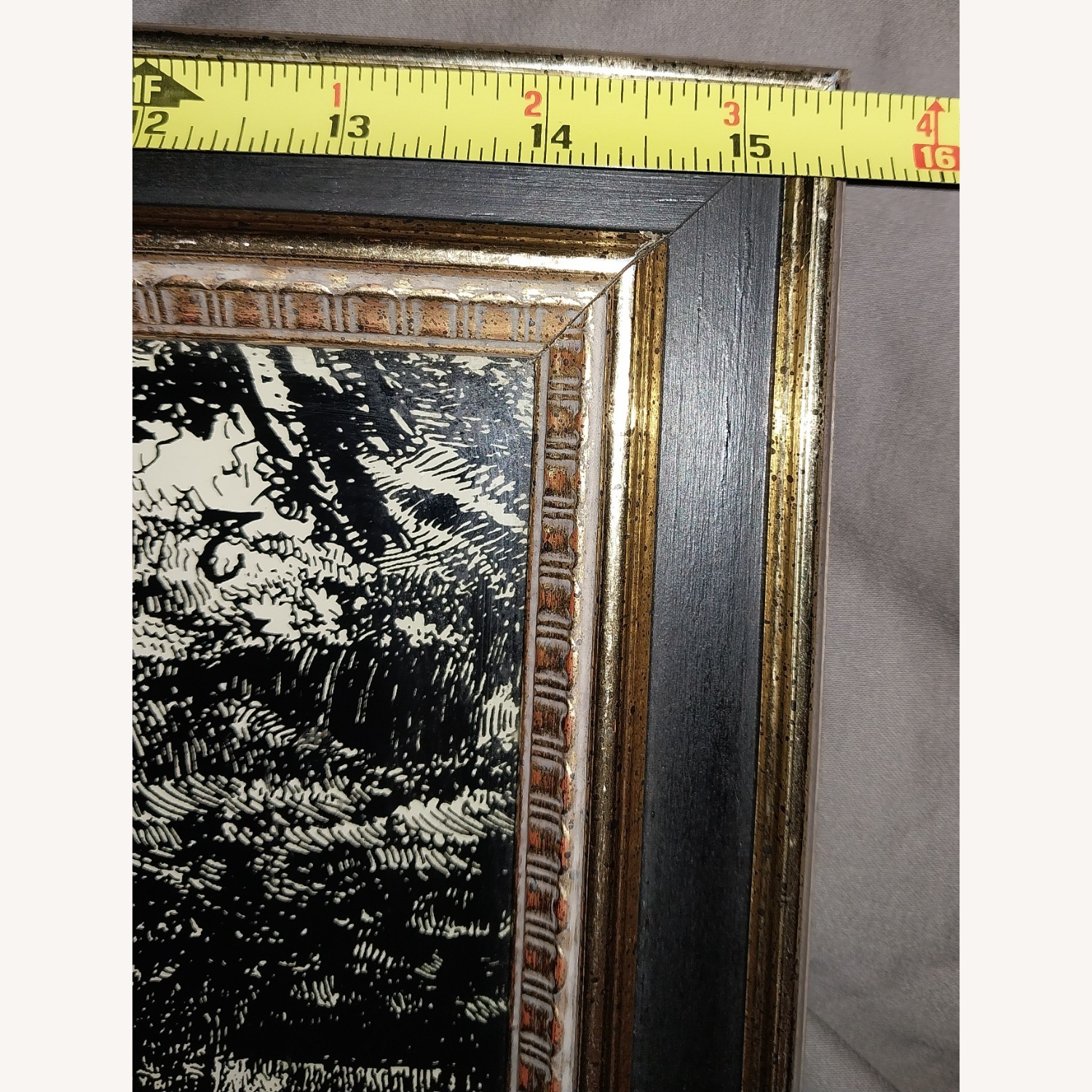 Vintage Ruins Print in Wood Frame - image-10