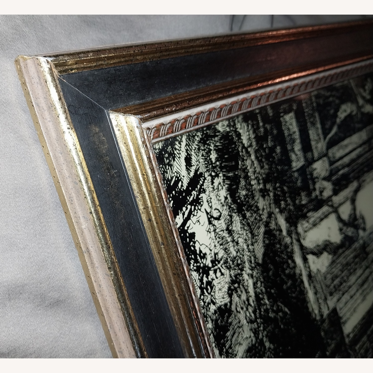 Vintage Ruins Print in Wood Frame - image-11