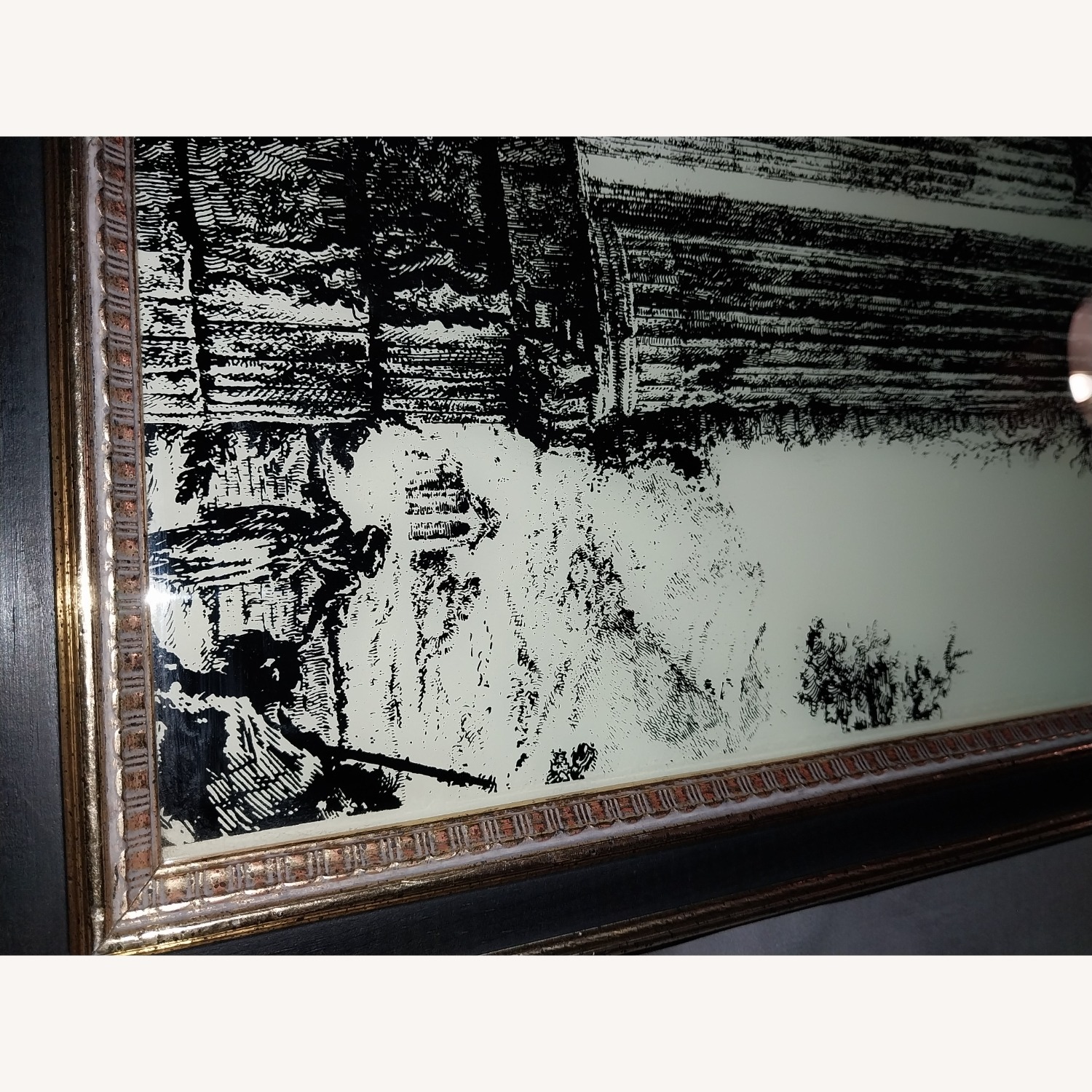 Vintage Ruins Print in Wood Frame - image-7