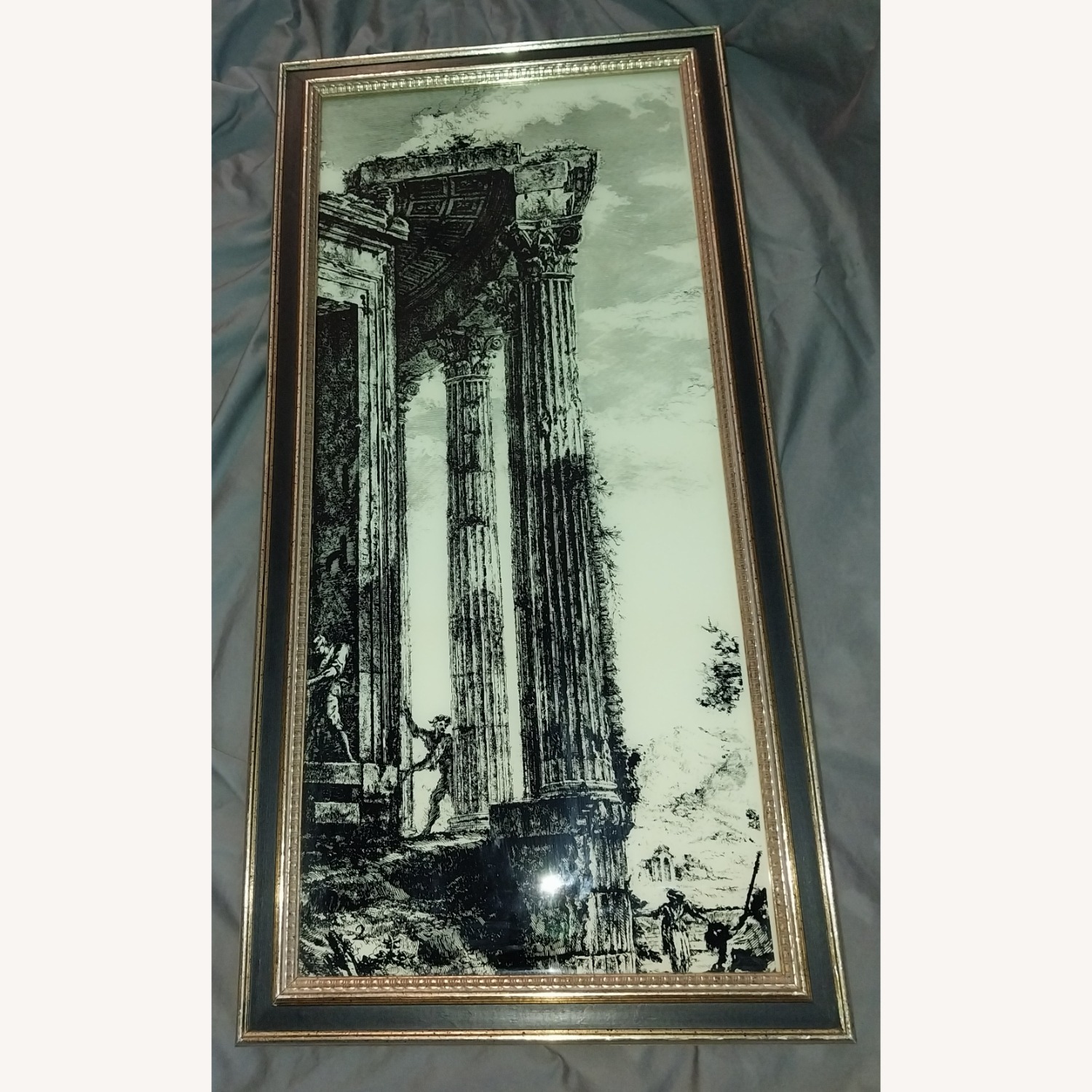 Vintage Ruins Print in Wood Frame - image-6