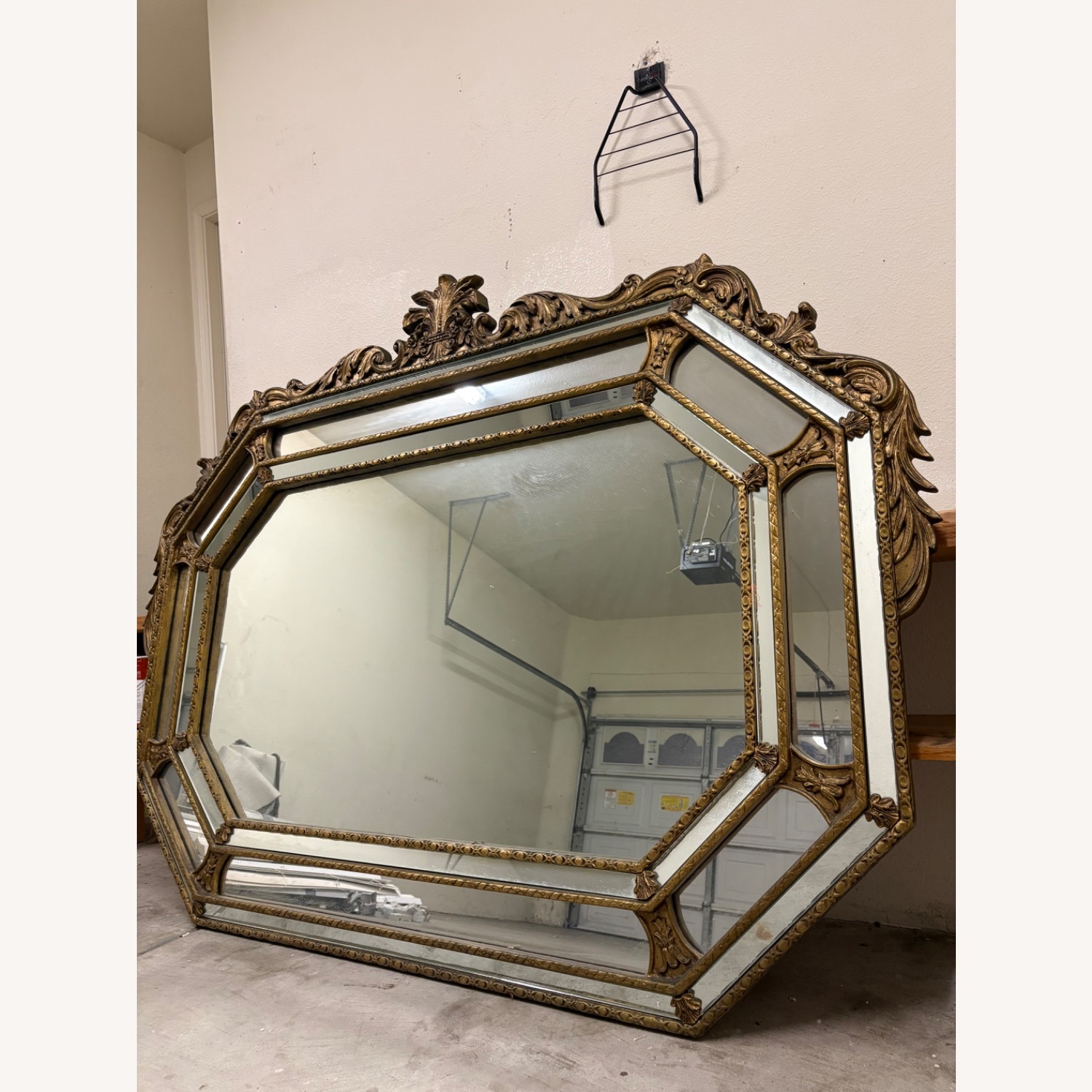 Vintage/Antique Gold Wall Mirror - image-4