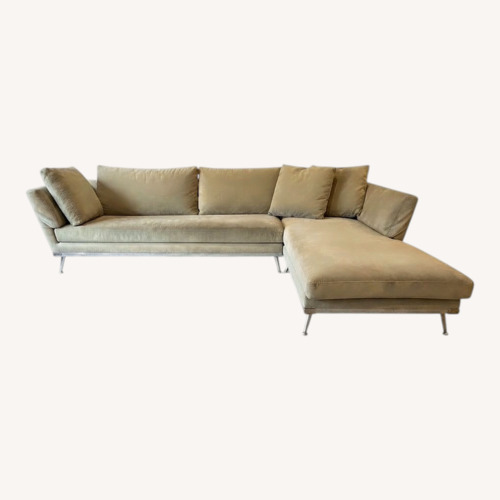Used Ligne Roset Fugue Sectional Sofa – Designer Furniture for sale on AptDeco