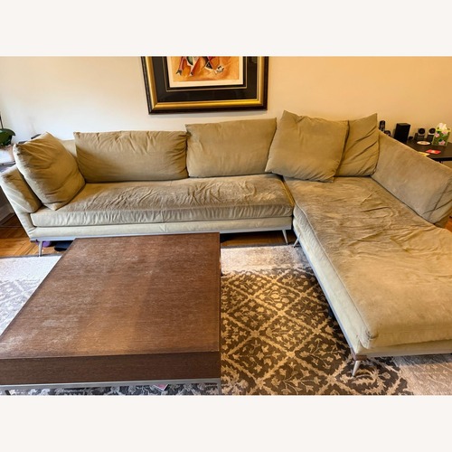 Used Ligne Roset Fugue Sectional Sofa – Designer Furniture for sale on AptDeco