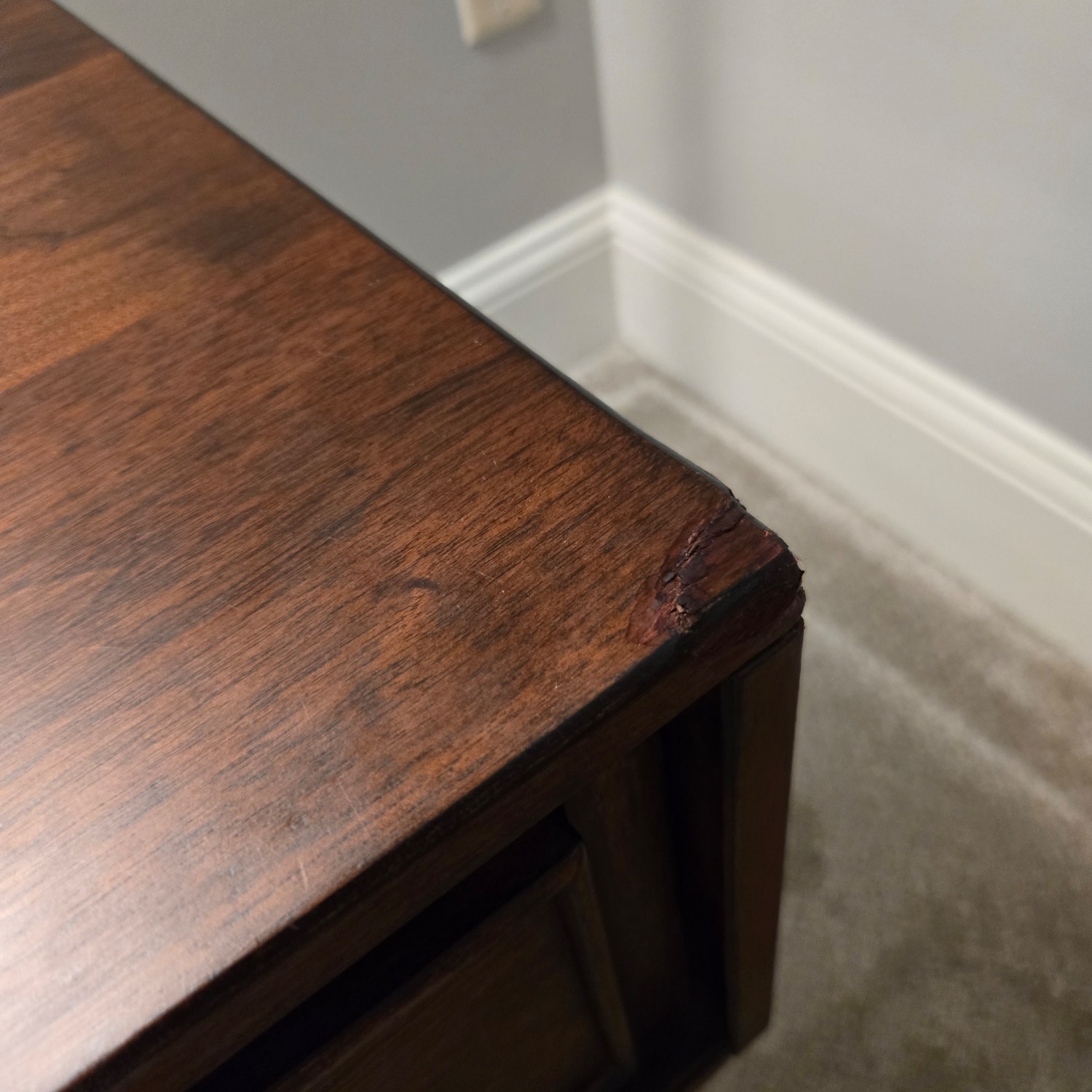 Macy's 1-Drawer Nightstand with USB port - image-6
