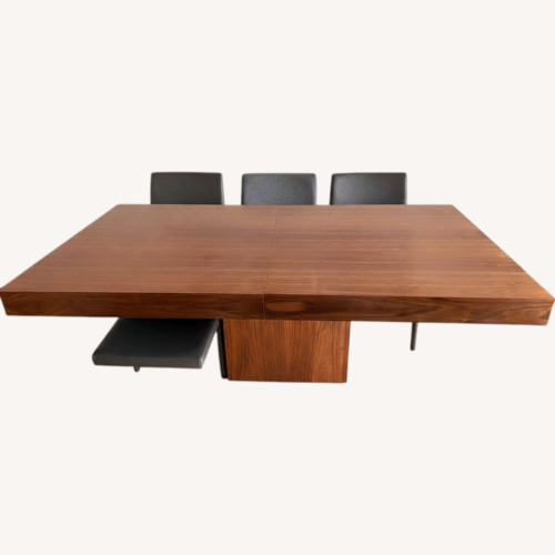 Used Modani Natural Wood Dining Table for sale on AptDeco