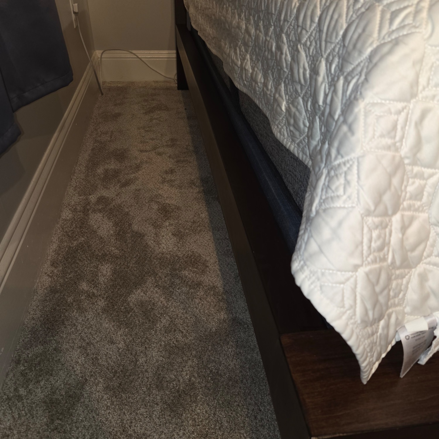 Macy's Ludwig Dark Brown Wood Queen Bed with Headboard - image-4