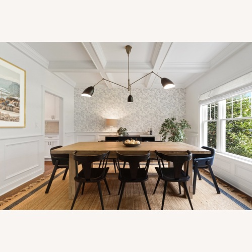 Used Restoration Hardware Salvaged Wood Farmhouse Rectangular Extension Dining Table for sale on AptDeco