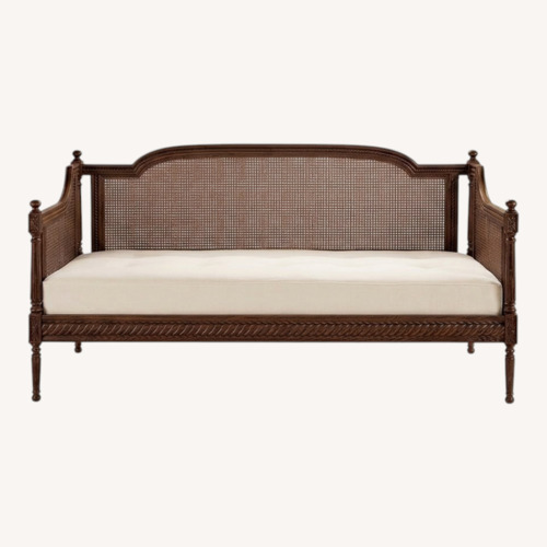 Used Ballard Designs Warm Oak Daybed for sale on AptDeco