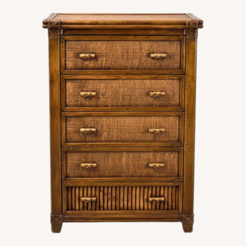 Used Light Brown Wood Dresser for sale on AptDeco