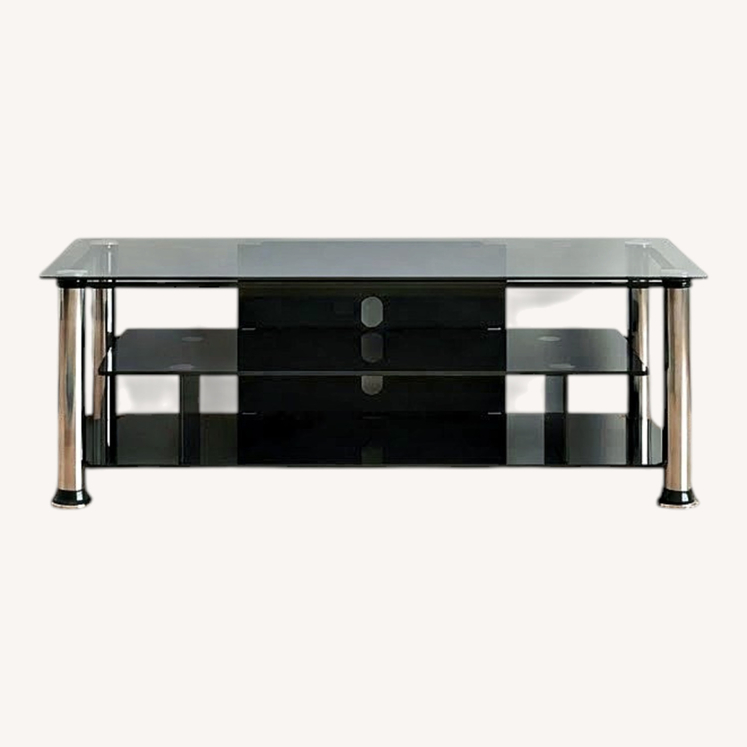 Black Glass Media Storage - image-0