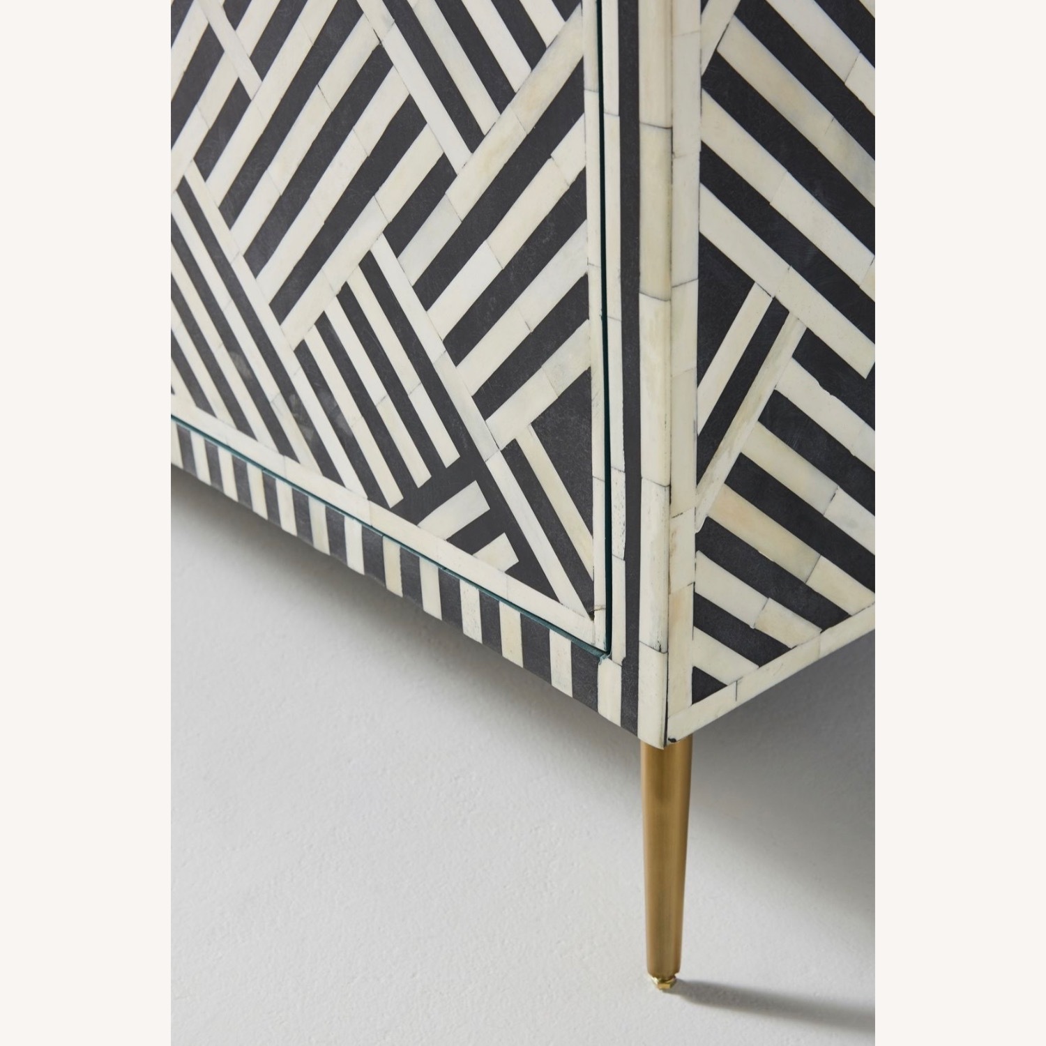 Anthropologie Optical Inlay Marble Sideboard - image-7