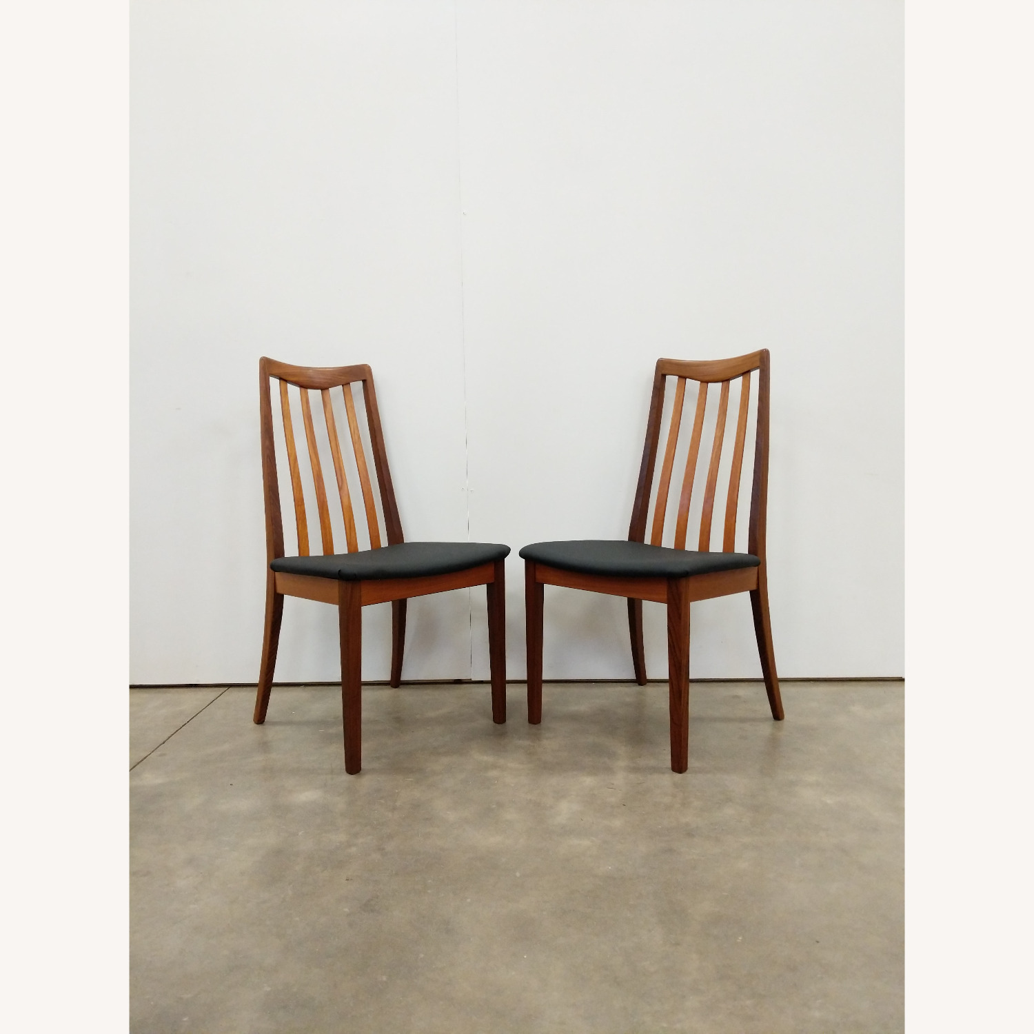 Pair of Vintage G Plan Mid Century Teak Chairs - image-1