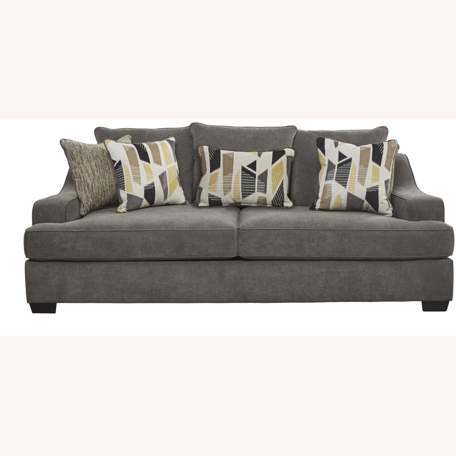Rooms To Go Havenridge Grey Three Seater Sleeper Sofa - image-5