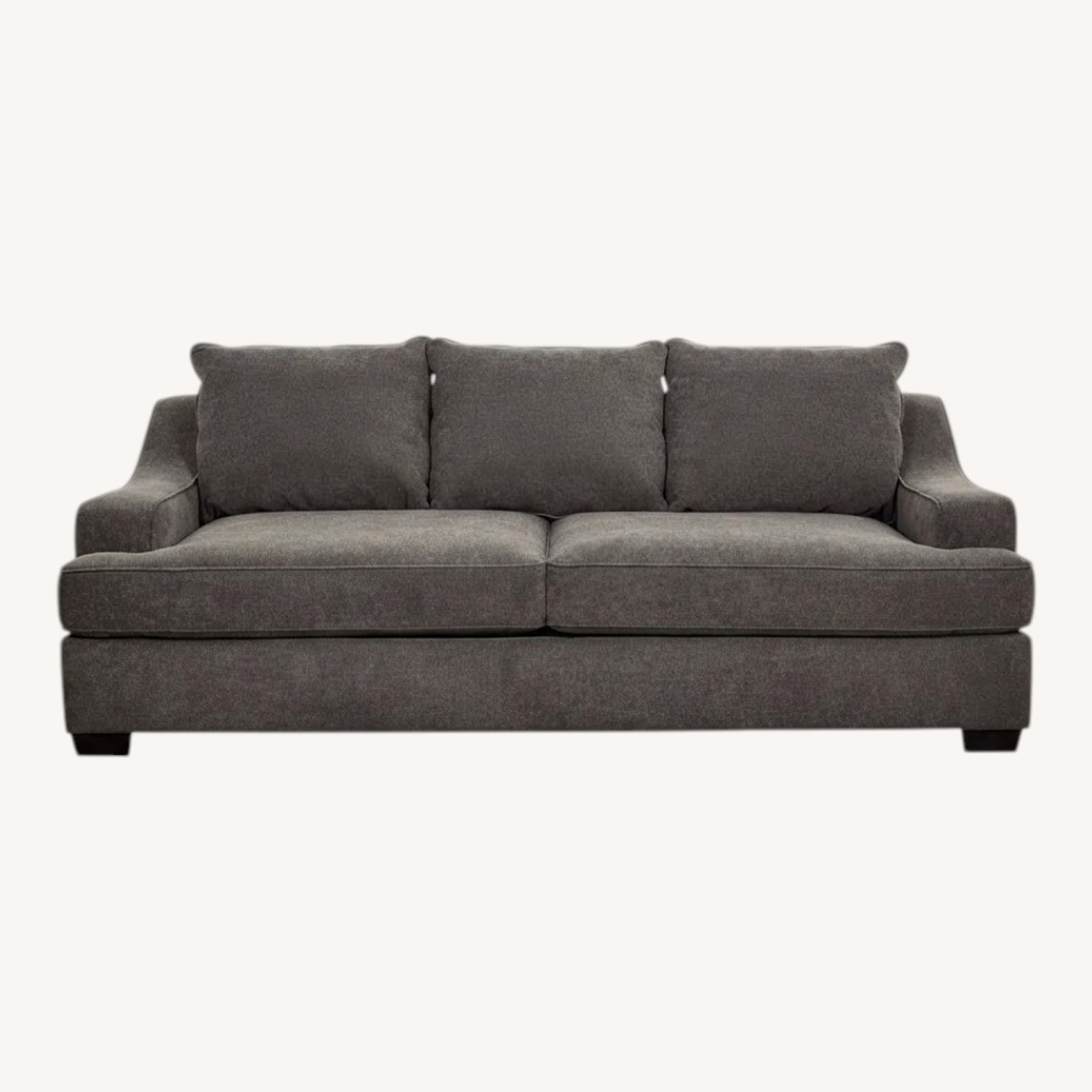 Rooms To Go Havenridge Grey Three Seater Sleeper Sofa - image-0