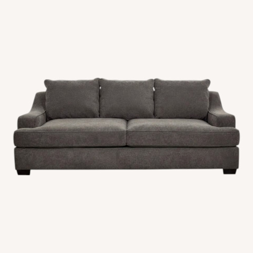 Used Rooms To Go Havenridge Grey Three Seater Sleeper Sofa for sale on AptDeco
