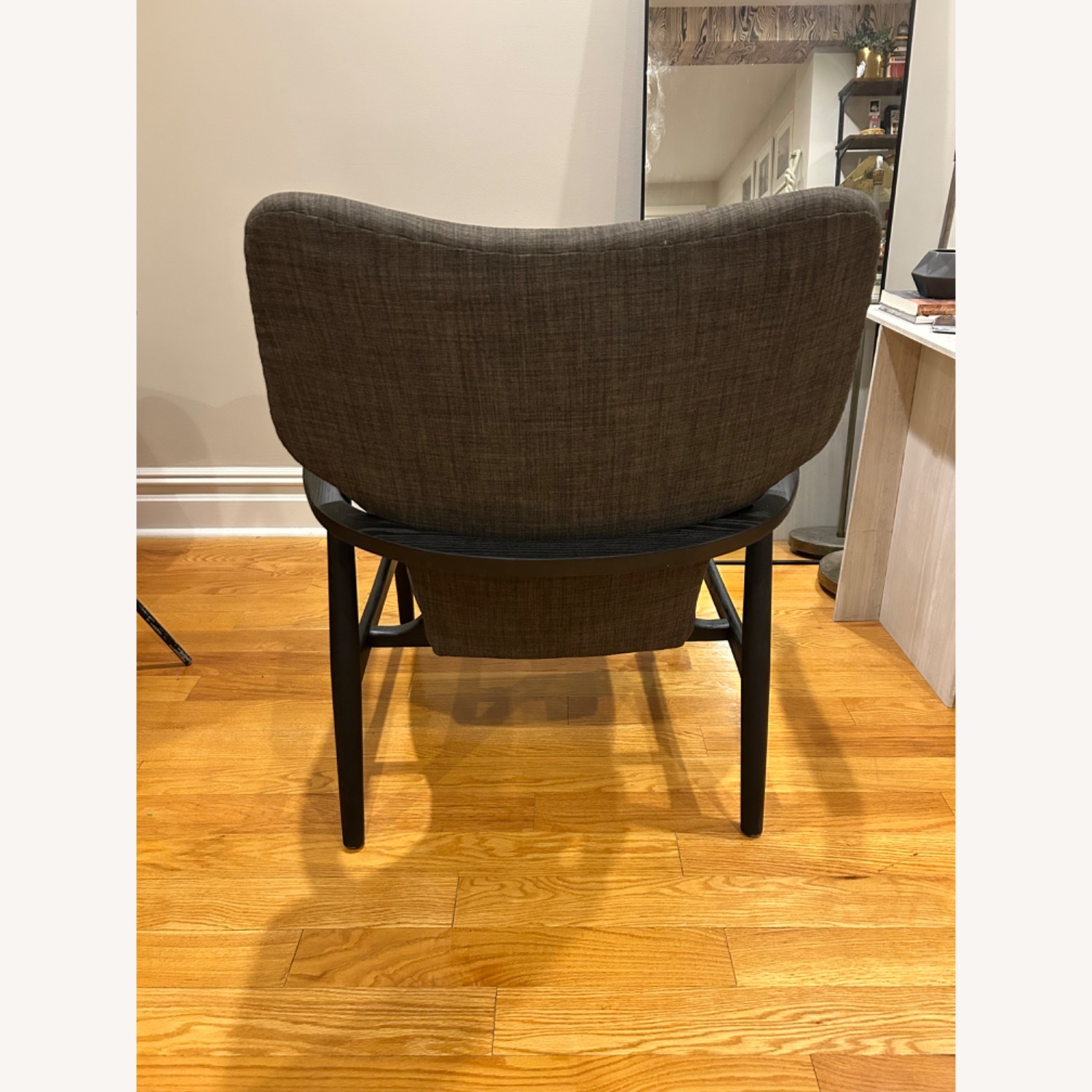 Dark Gray Accent Chair - image-3