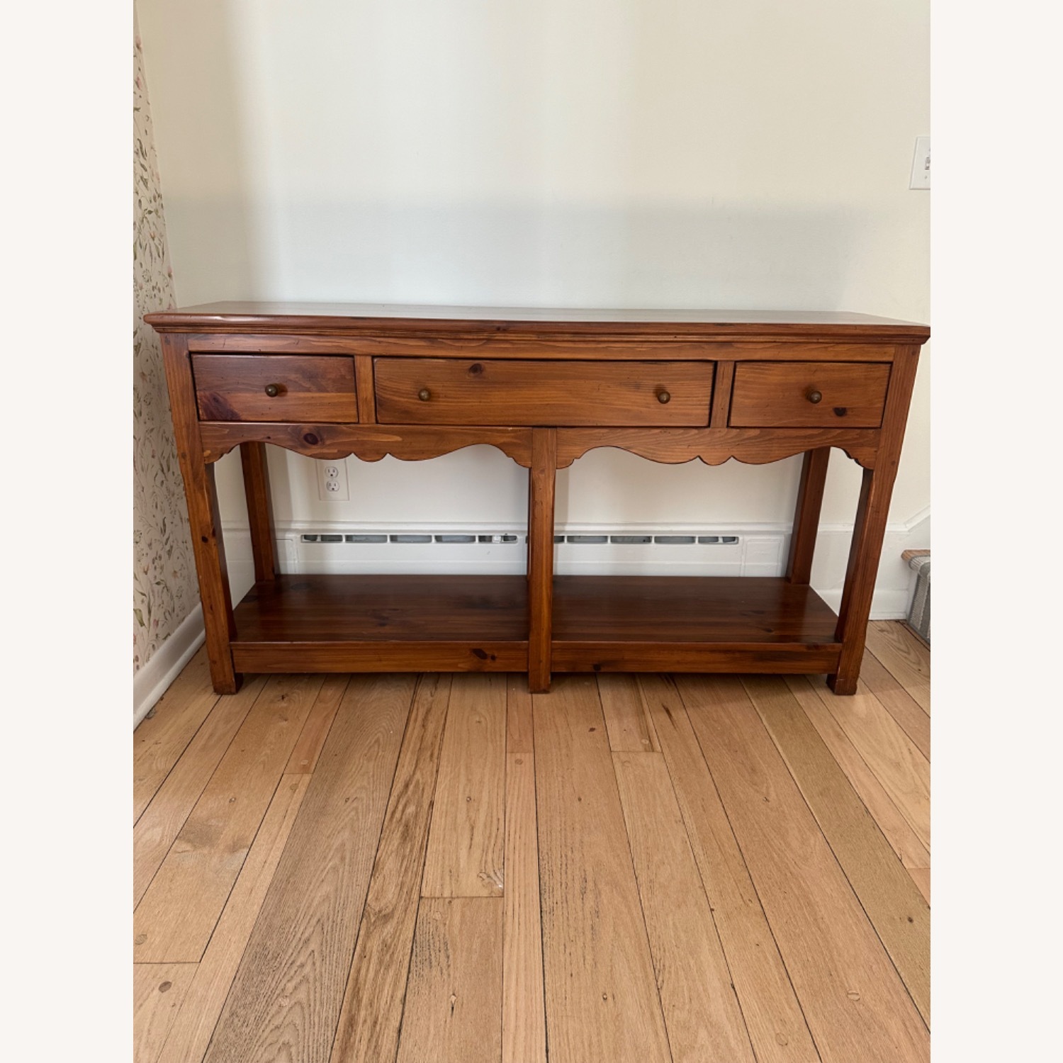 Vintage Ethan Allen Console Table - image-1