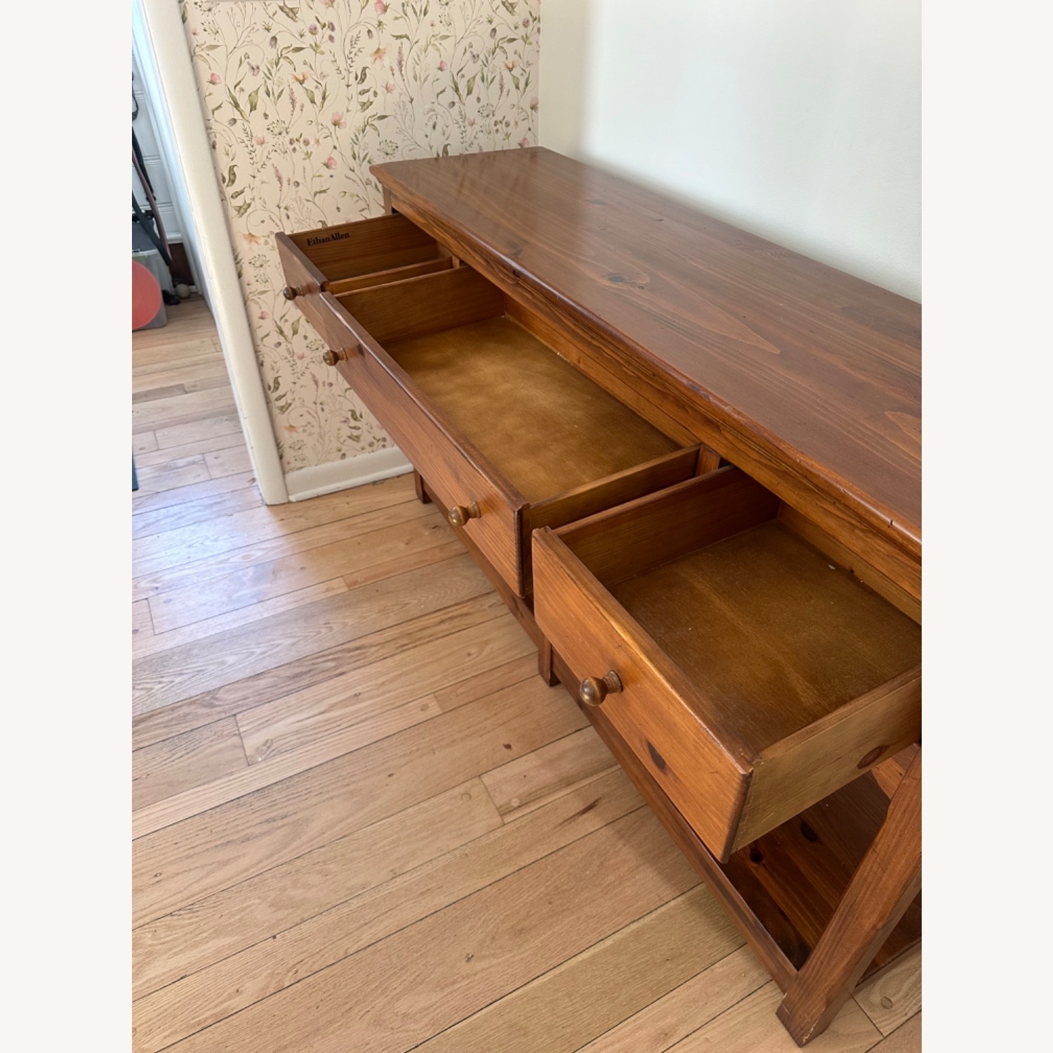 Vintage Ethan Allen Console Table - image-7