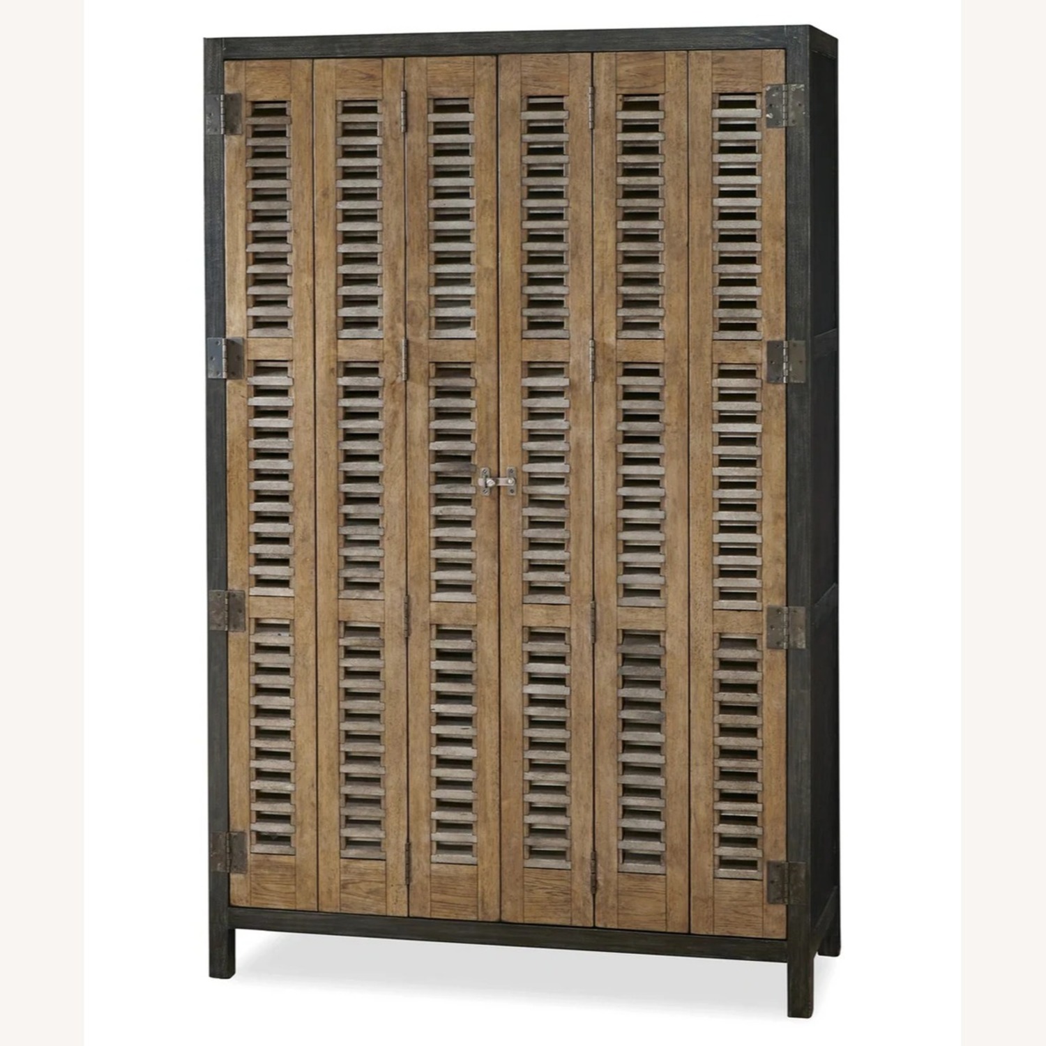 Zin Home Brown Wood Armoire - image-2
