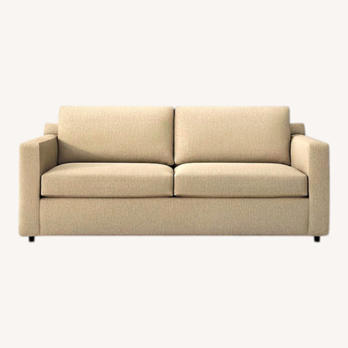 Used Crate & Barrel Barrett II Sleeper Sofa + Ottoman for sale on AptDeco