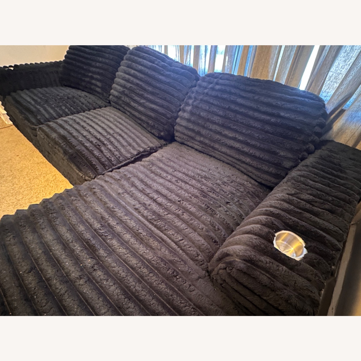 Black 3+ Piece Sectional - image-2