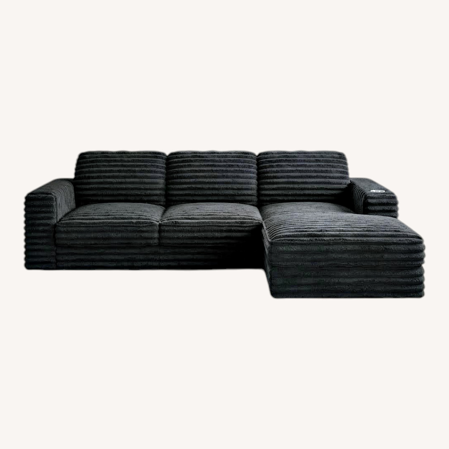 Black 3+ Piece Sectional - image-0