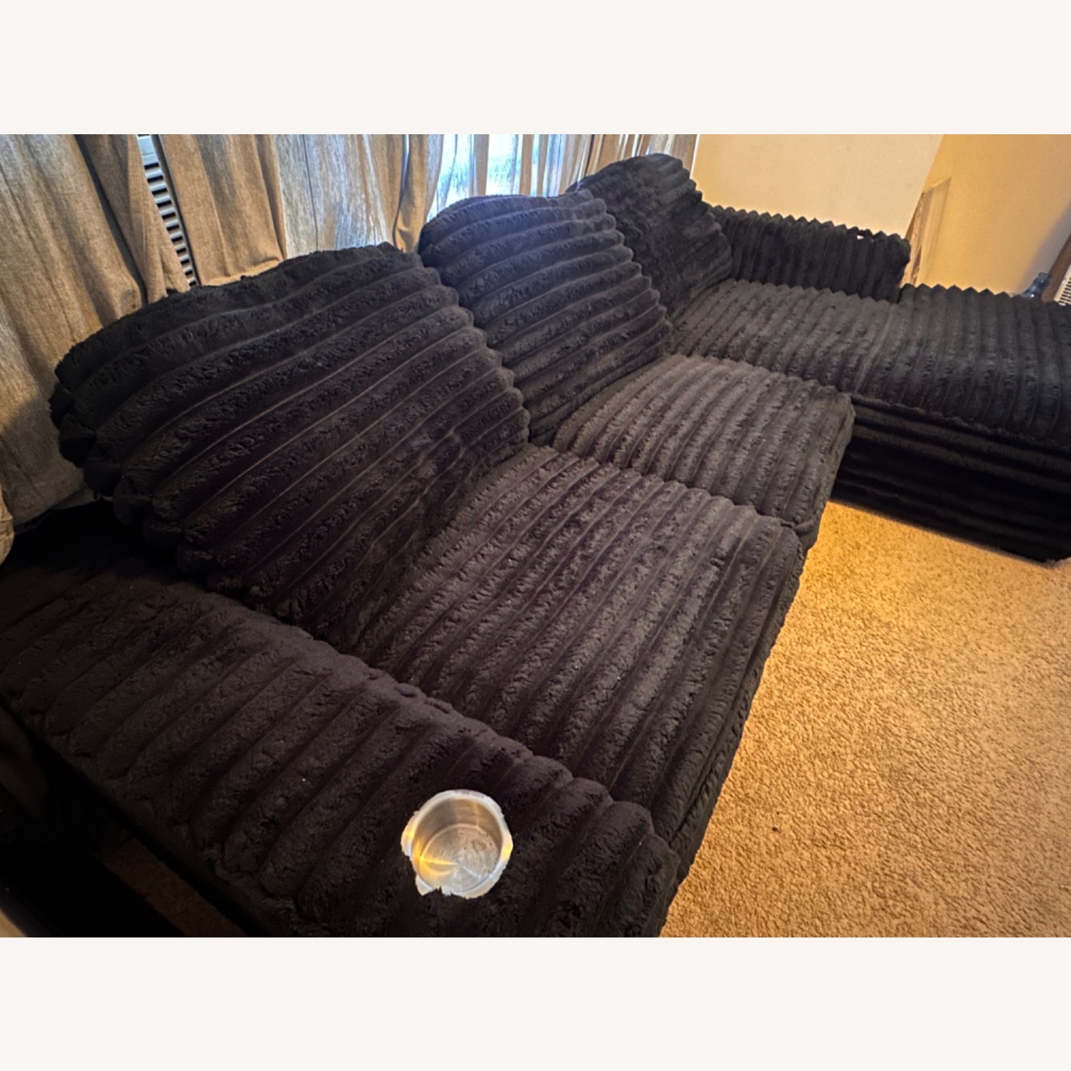 Black 3+ Piece Sectional - image-4