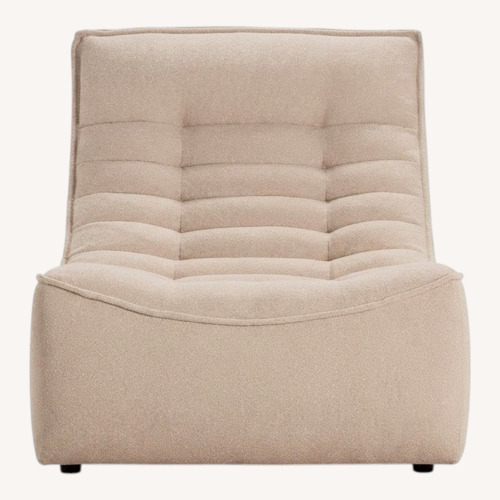 Used Giuseppe Nicoletti Trattino Armless Fabric Chair for sale on AptDeco