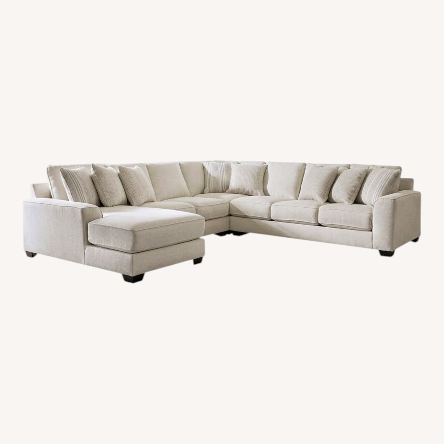 Ashley Furniture Lerenza Cream Couch - image-0