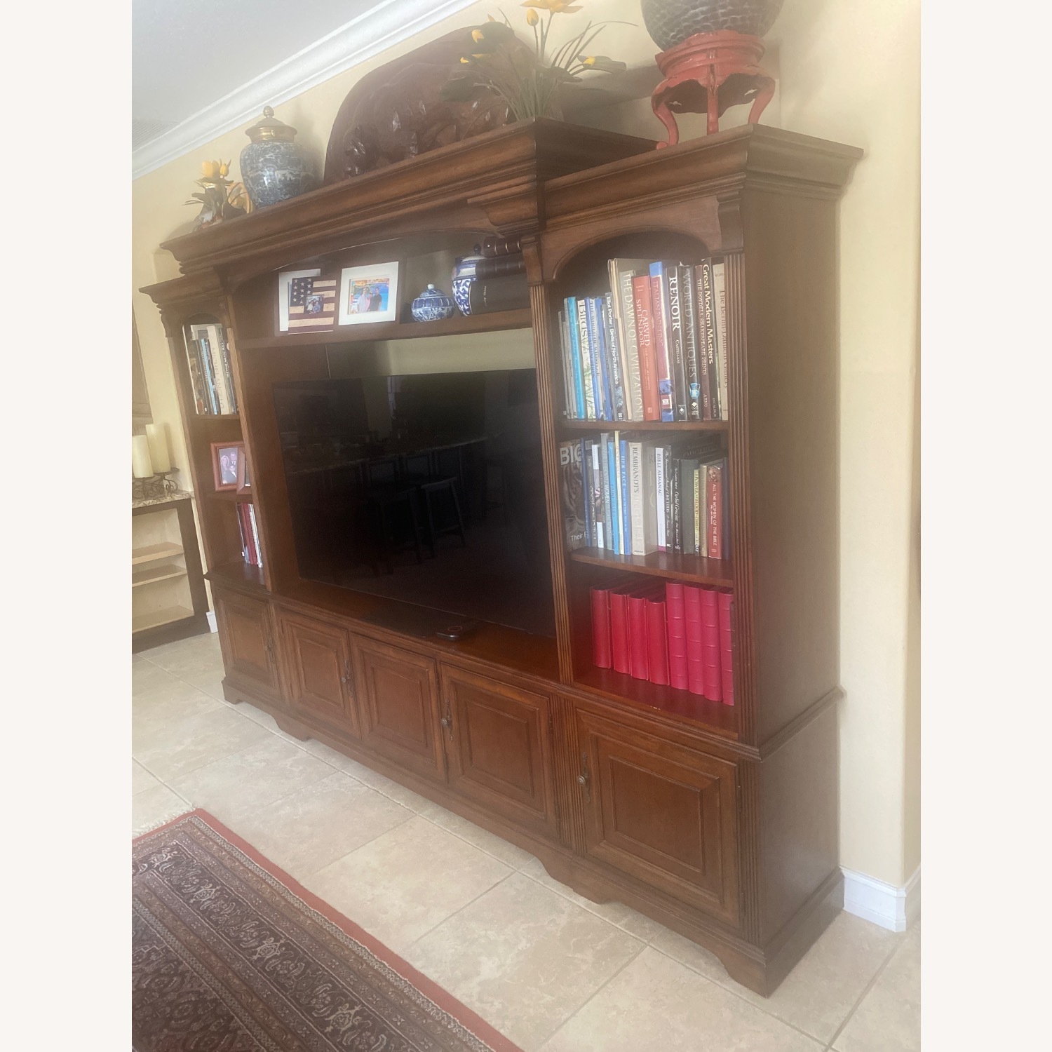 Hooker Furniture Corporation Dark Brown Wall Unit - image-2