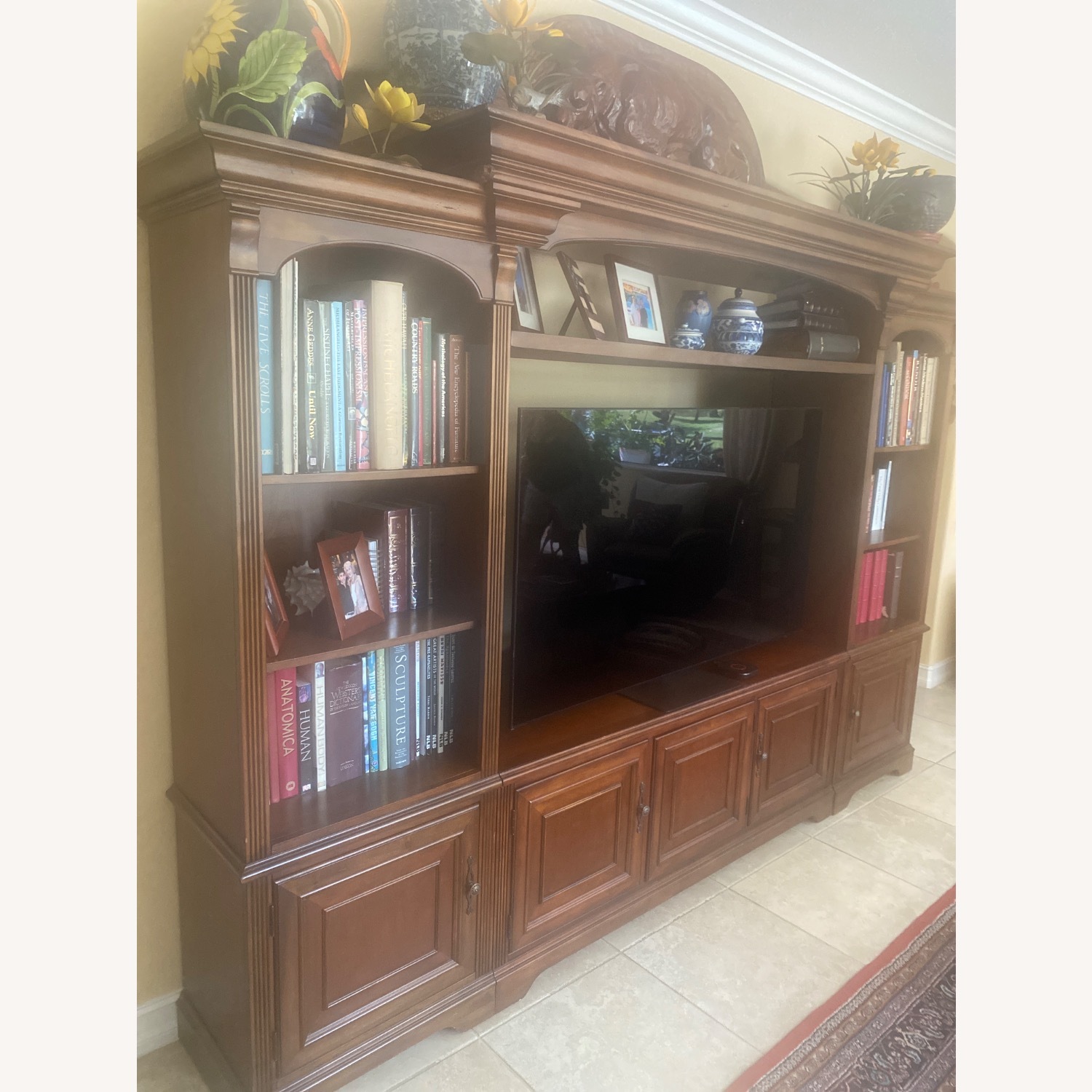 Hooker Furniture Corporation Dark Brown Wall Unit - image-3