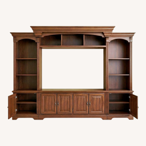 Used Hooker Furniture Corporation Dark Brown Wall Unit for sale on AptDeco