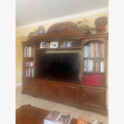 Used Hooker Furniture Corporation Dark Brown Wall Unit for sale on AptDeco