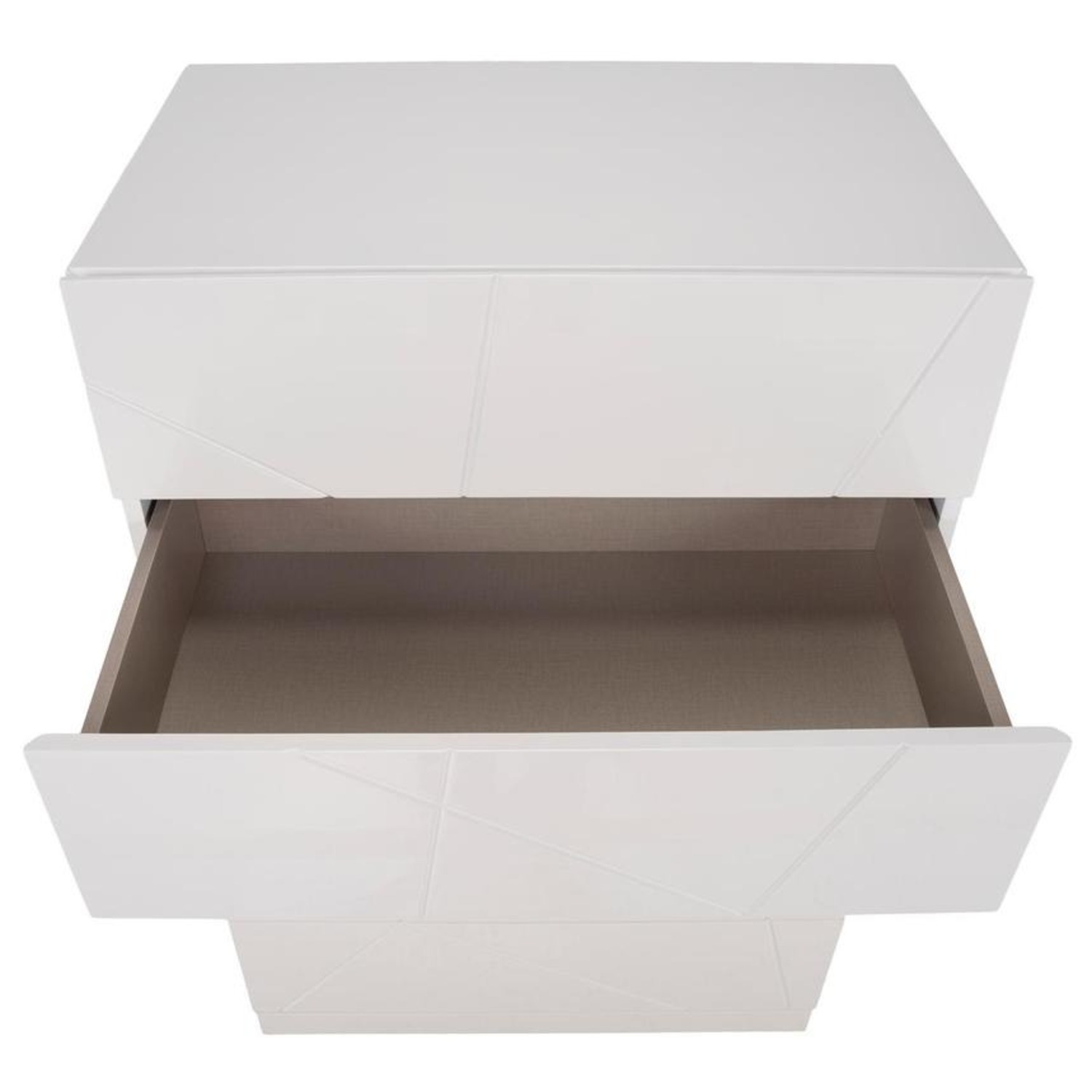 El Dorado White Wood Chest - image-4