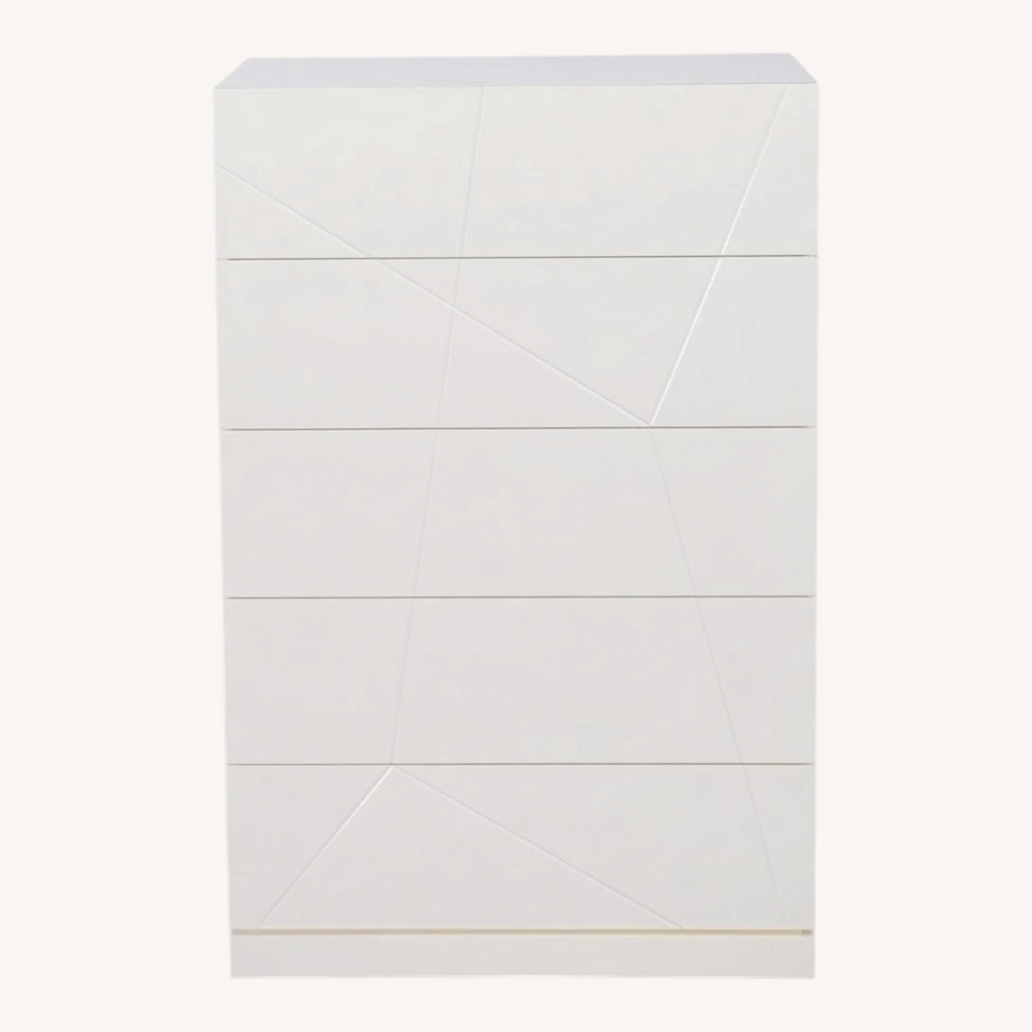 El Dorado White Wood Chest - image-0