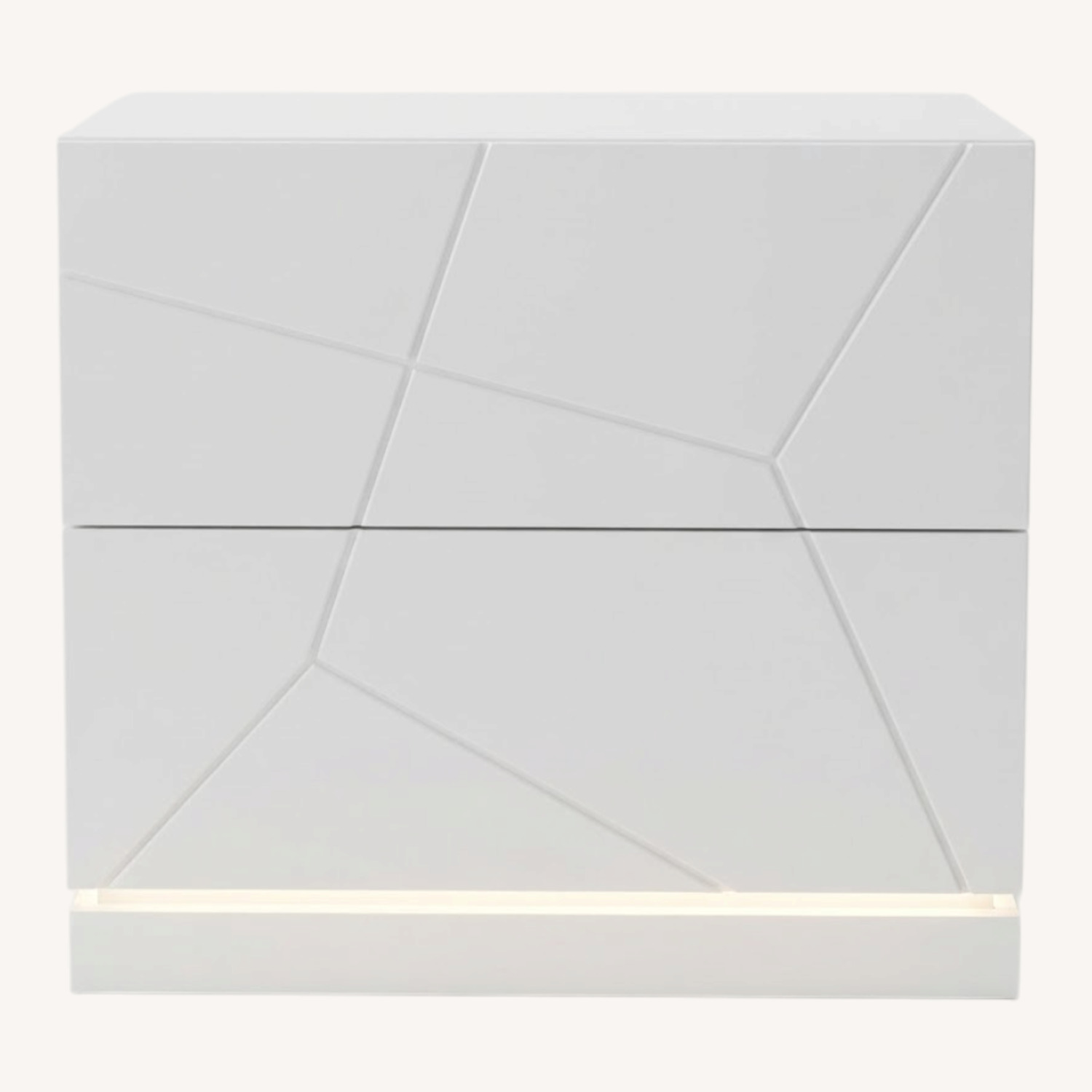 El Dorado White Wood Nightstands - image-0