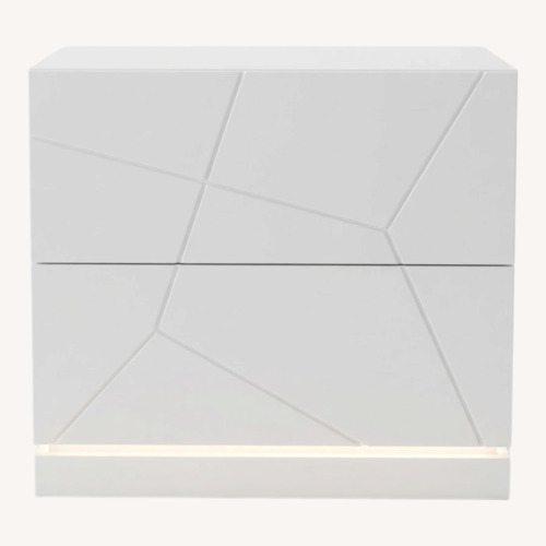 Used El Dorado White Wood Nightstands for sale on AptDeco
