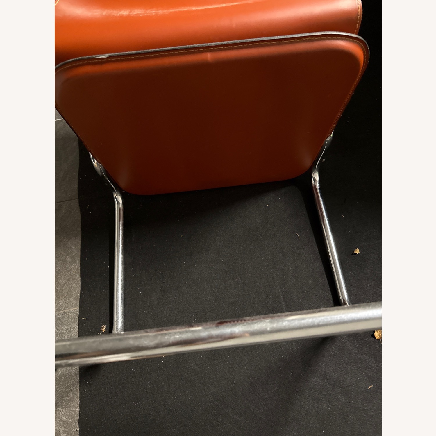 Vintage Marcatré "Uno Arm" Cantilever Leather Chair - image-5