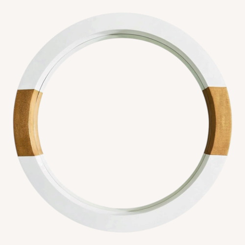 Used Asti Large Round Mirror for sale on AptDeco