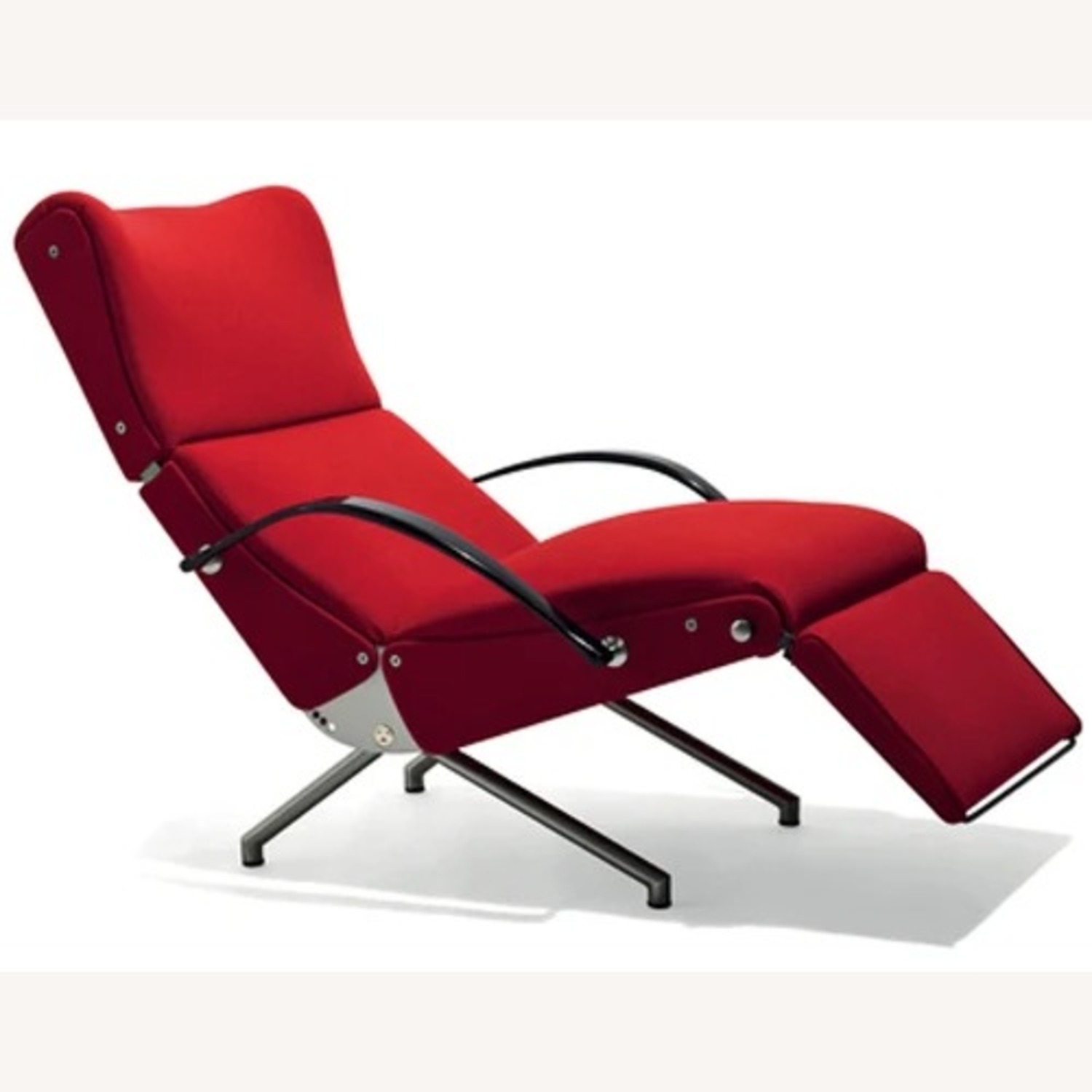 Borsani P40 Lounge Red Recliner - image-3