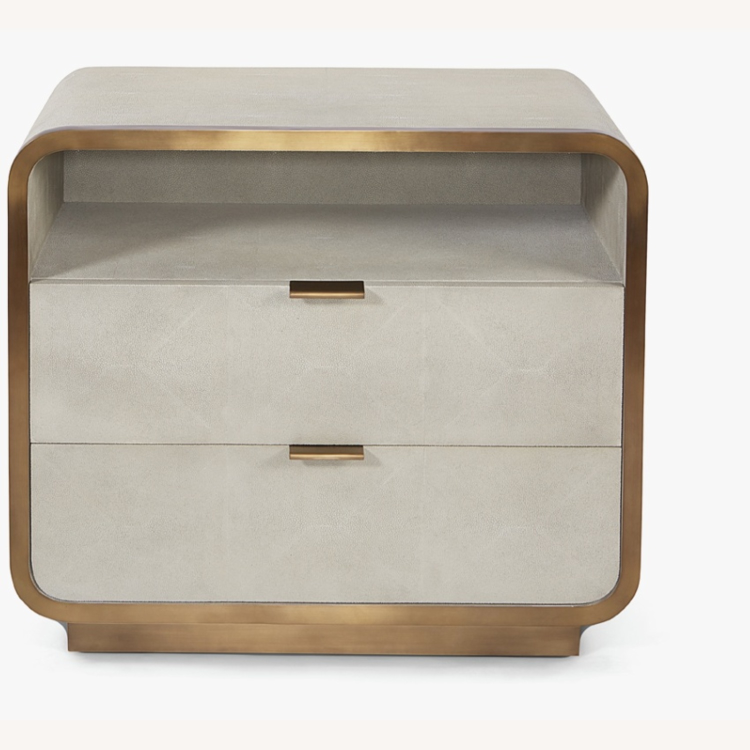 White Wood Nightstand - image-7