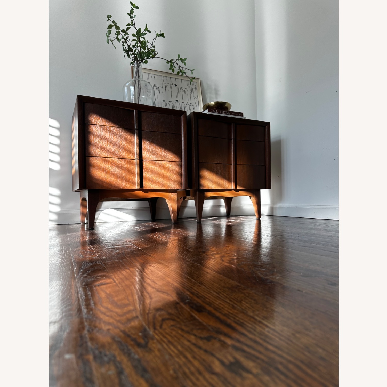 Pair of Mid-Century Modern Nightstands - image-13