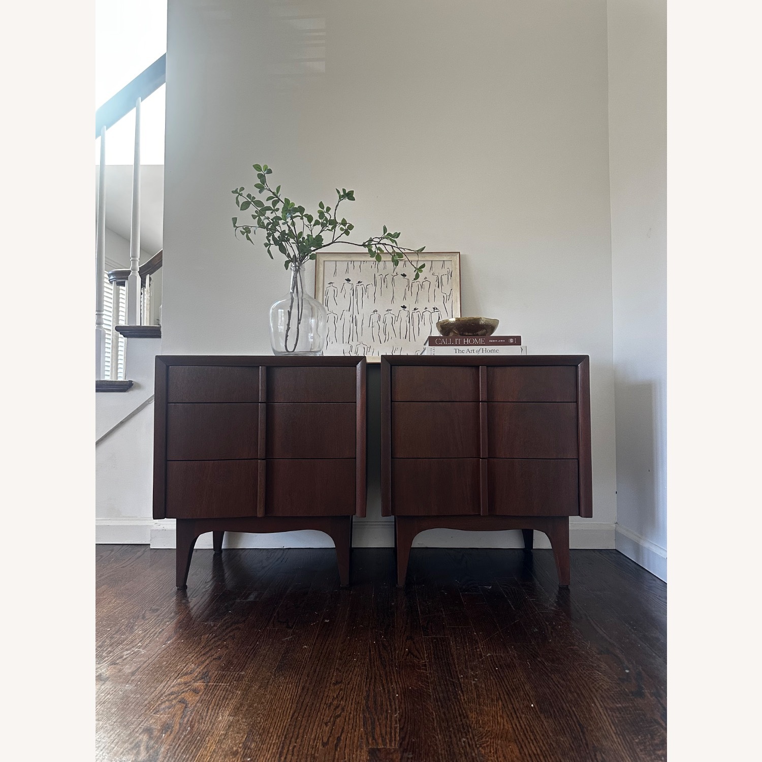 Pair of Mid-Century Modern Nightstands - image-0