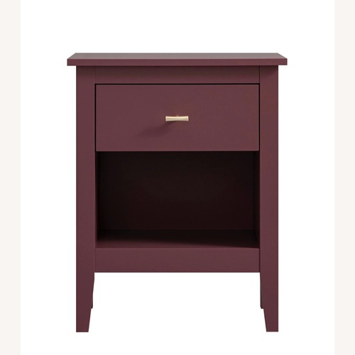 Used Wild Cherry Nightstand for sale on AptDeco