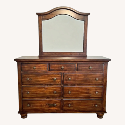 Used Dark Brown Wood Dresser for sale on AptDeco