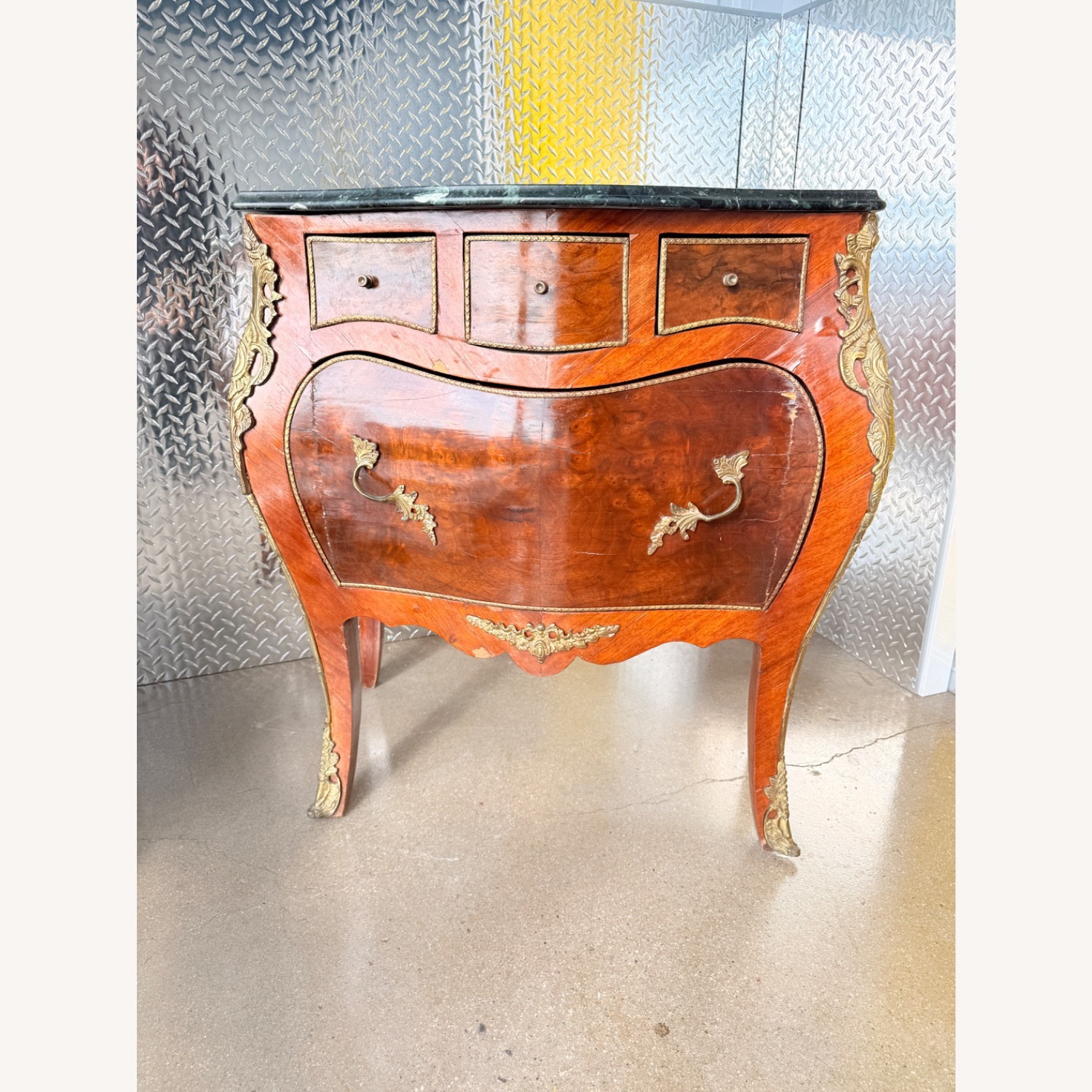 Vintage/Antique Finds Dark Brown Wood Sideboard - image-2
