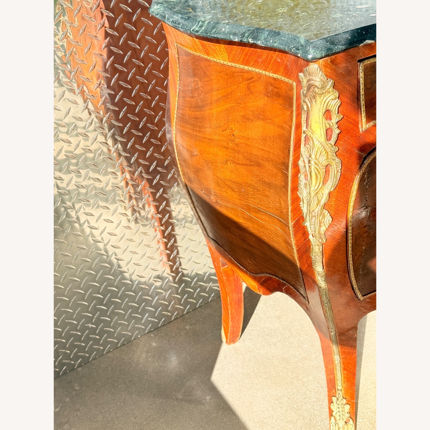 Vintage/Antique Finds Dark Brown Wood Sideboard - image-10